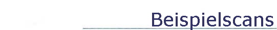 Beispielscans